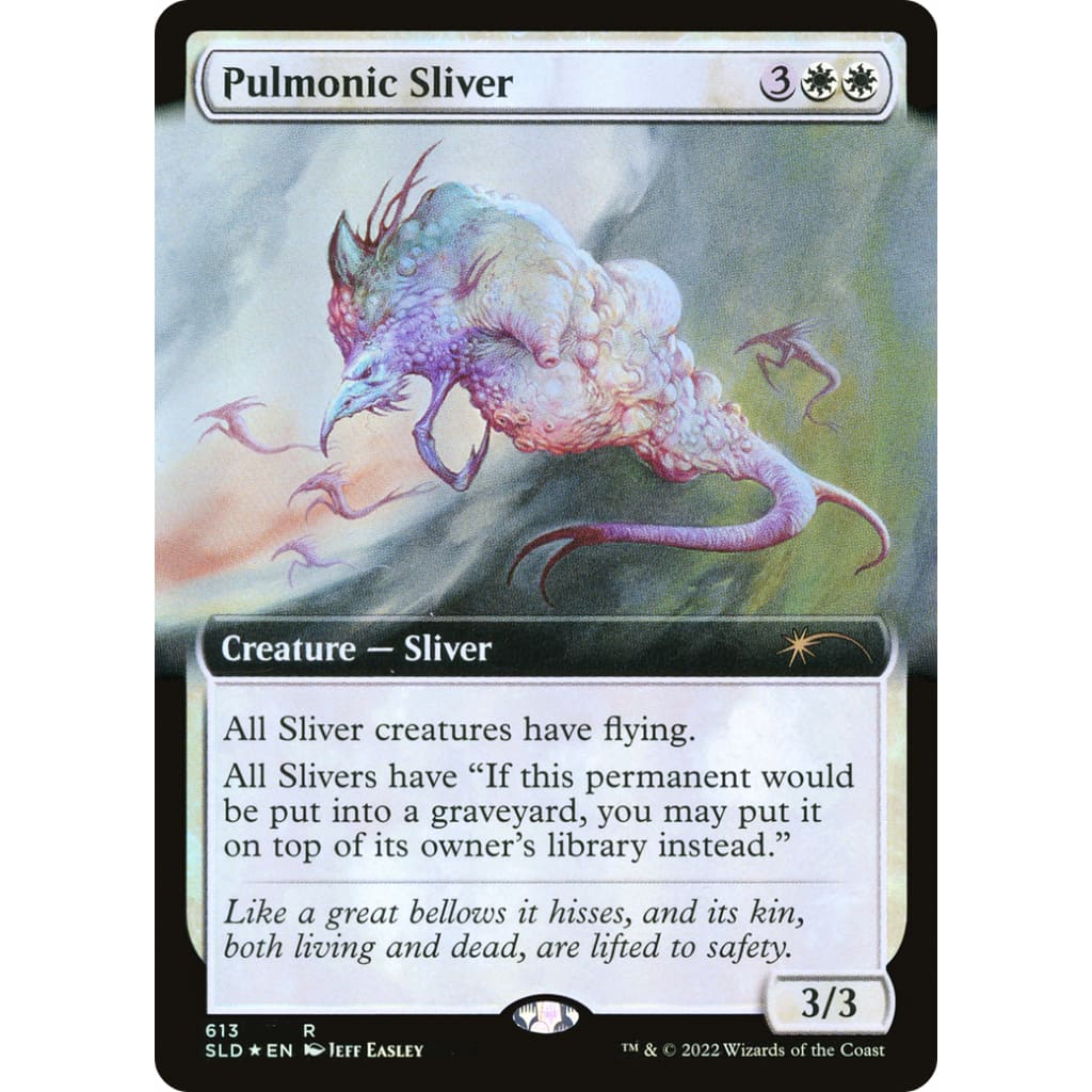 Pulmonic Sliver (SLD-613): (Extended Art) Foil - Single