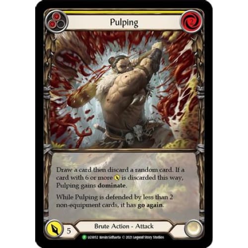 Pulping (Yellow) (FLESH AND BLOOD: PROMO CARDS) Rainbow