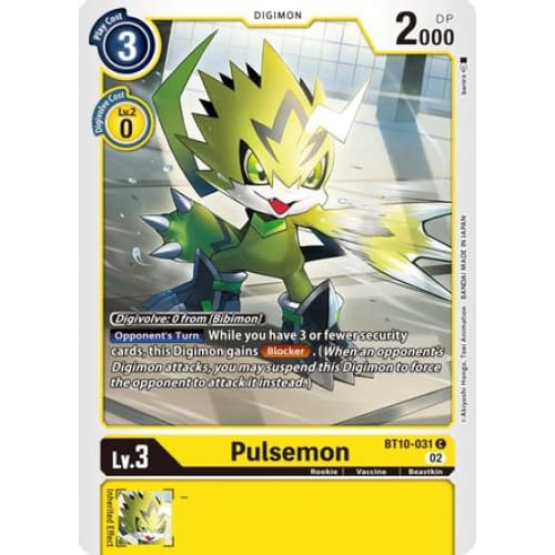 Pulsemon - BT10-031 - Common - Single
