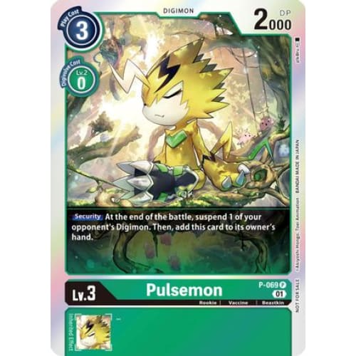 Pulsemon - P-069 (Limited Card Pack) - Promo Foil - Single