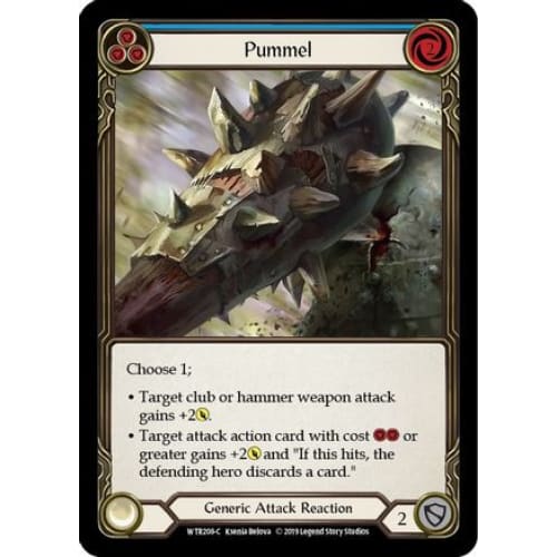 Pummel (Blue) (WELCOME TO RATHE) 1st Edition Rainbow Foil