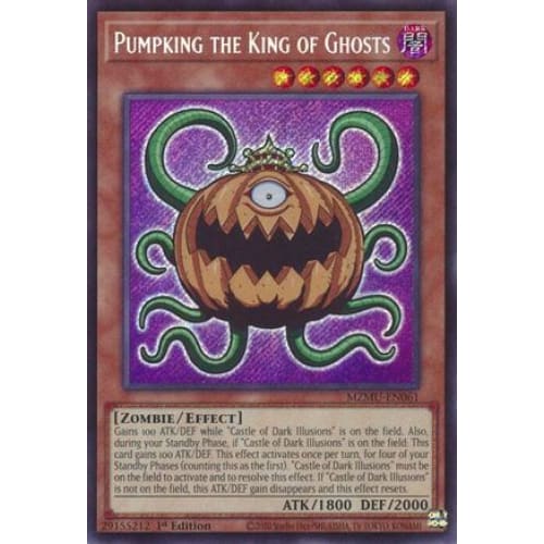 Pumpking the King of Ghosts - MZMU-EN061 Secret Rare 1st