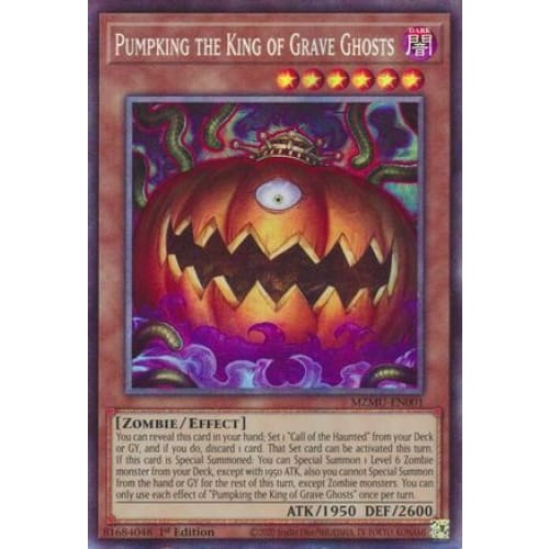 Pumpking the King of Grave Ghosts (Collector’s Rare)