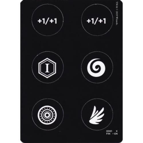 Punch Card Token (0001 // 0002) (FIN-1 2) - Single