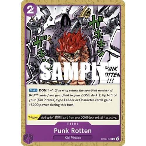 Punk Rotten OP05-078 UC Awakening of the New Era - Single