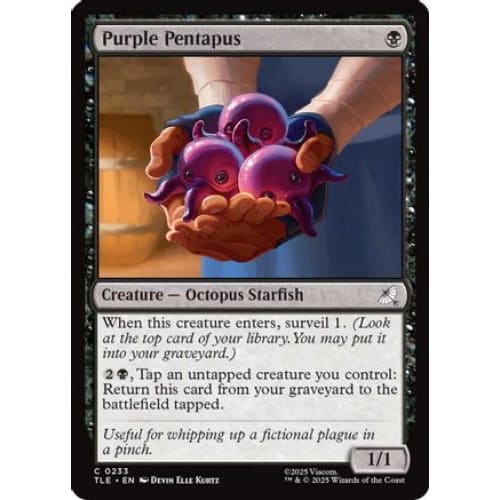 Purple Pentapus (TLE-233) Foil - Single