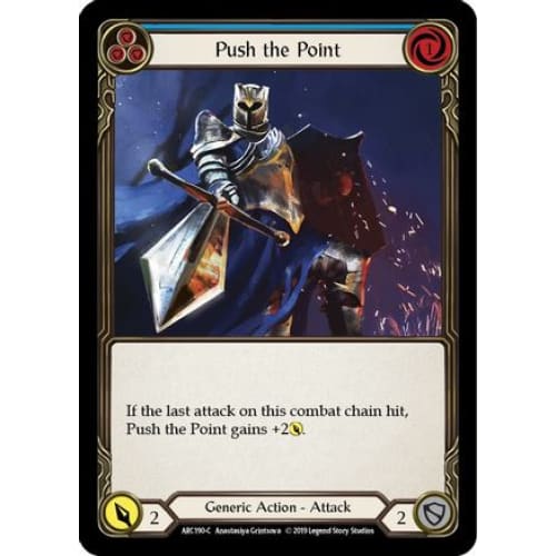 Push the Point (Blue) (ARCANE RISING) Unlimited Edition