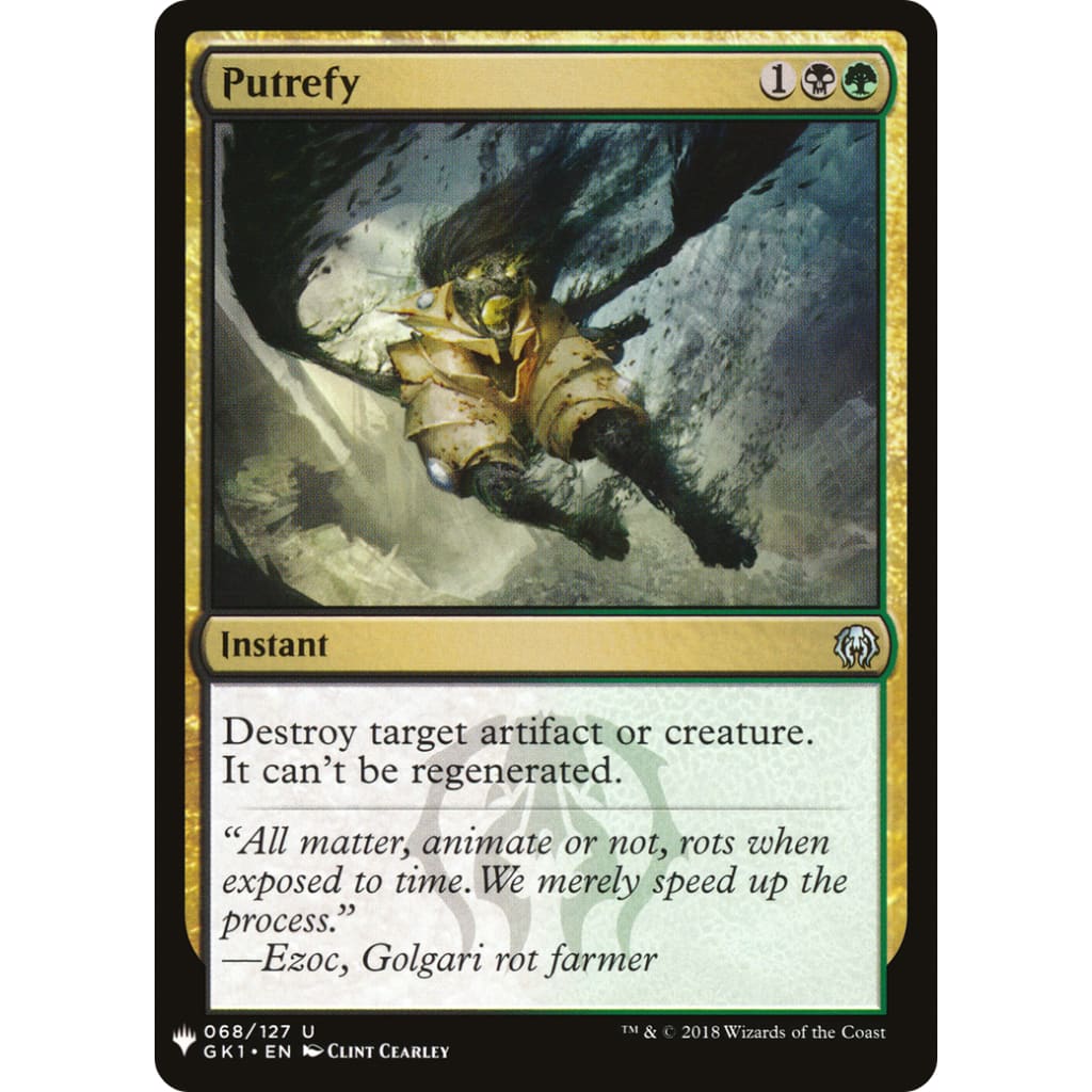 Putrefy (PLST-GK1-68) - Single