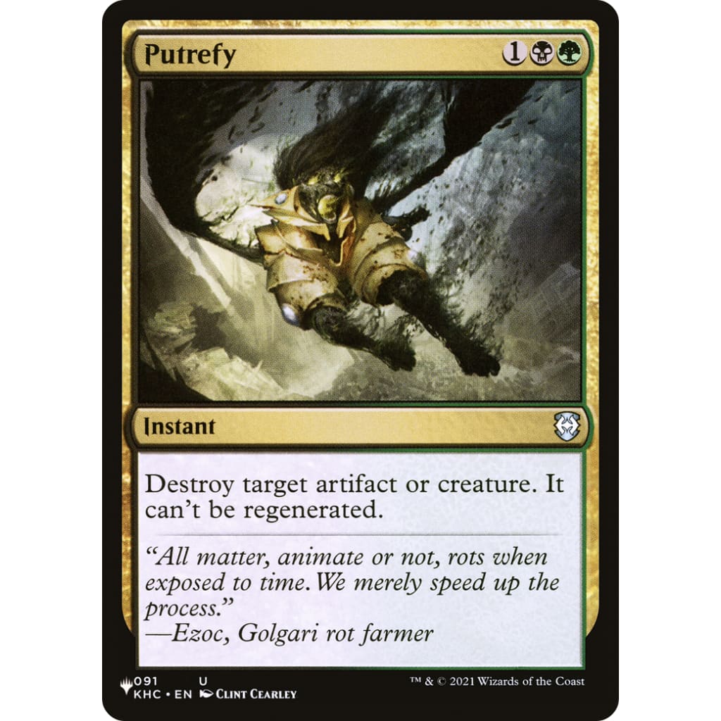 Putrefy (PLST-KHC-91) - Single