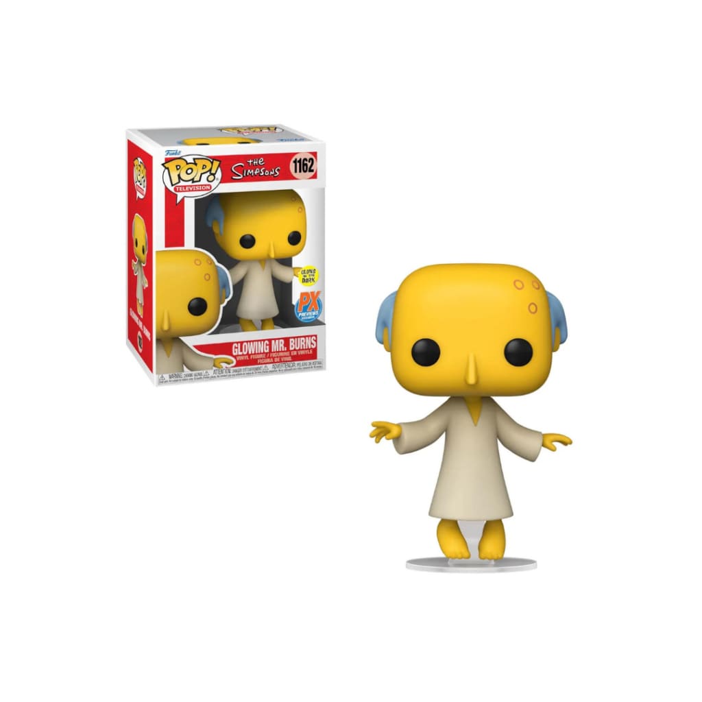 PX Previews The Simpsons Glowing Mr. Burns EXC Funko Pop!