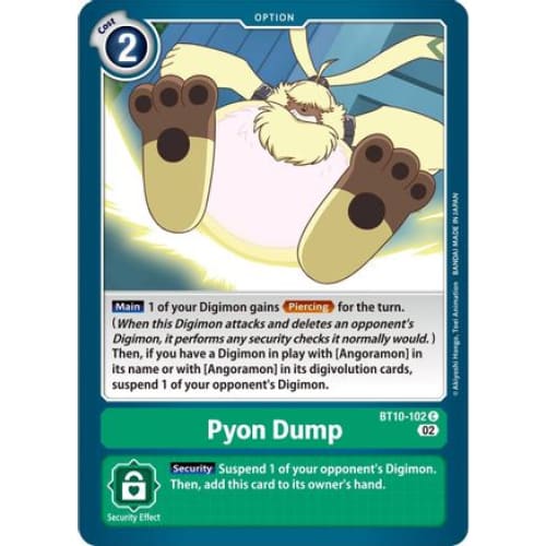 Pyon Dump - BT10-102 - Common - Single