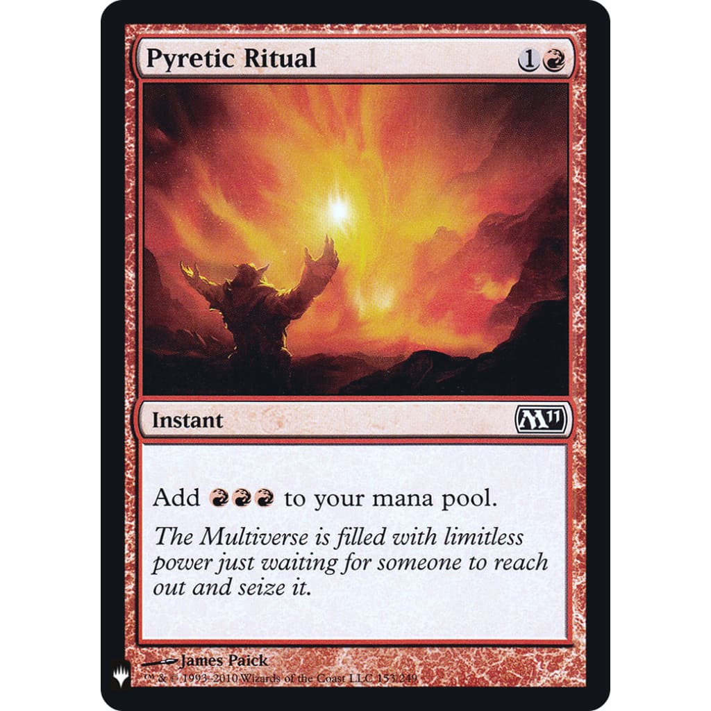 Pyretic Ritual (PLST-M11-153) Foil - Single