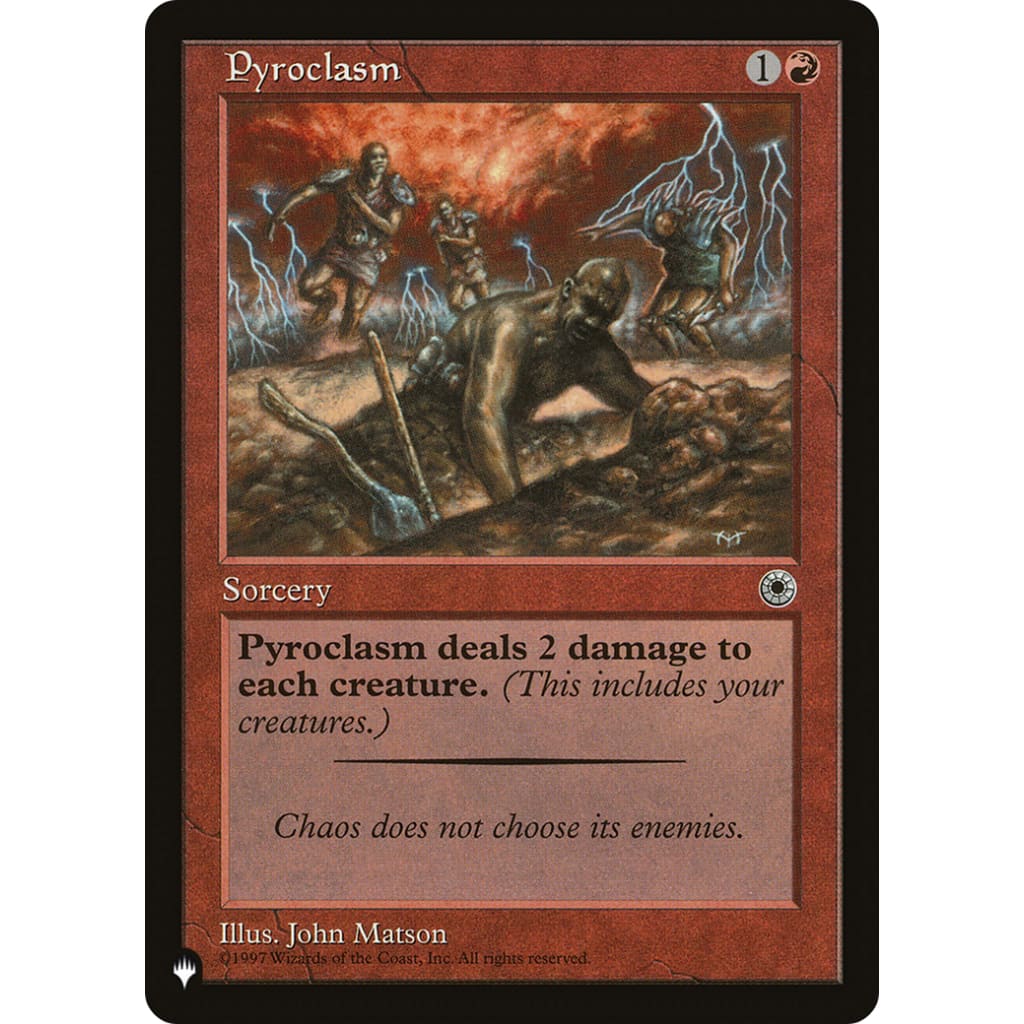 Pyroclasm (PLST-POR-143) - Single