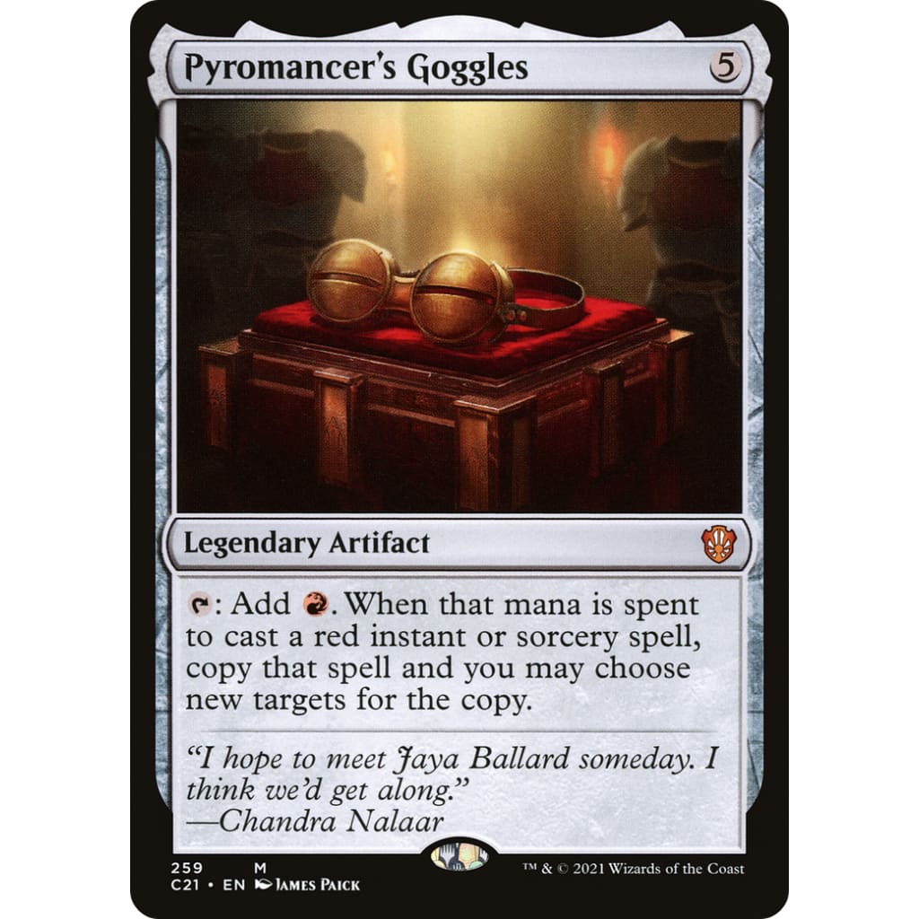 Pyromancer’s Goggles (C21-259) - Single