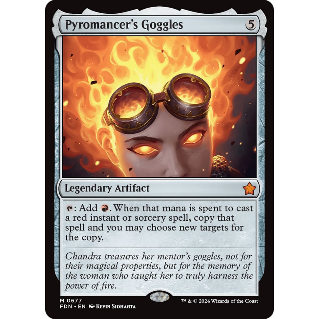 Pyromancer’s Goggles (FDN-677) - Single