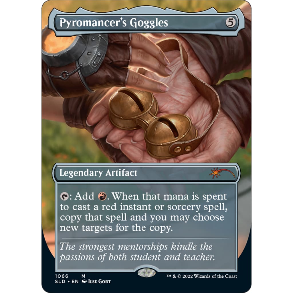 Pyromancer’s Goggles (SLD-1066) (Borderless) Foil - Single