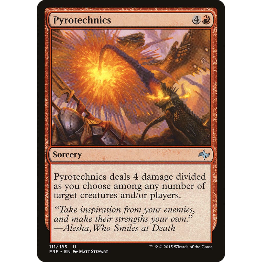 Pyrotechnics (FRF-111) - Single