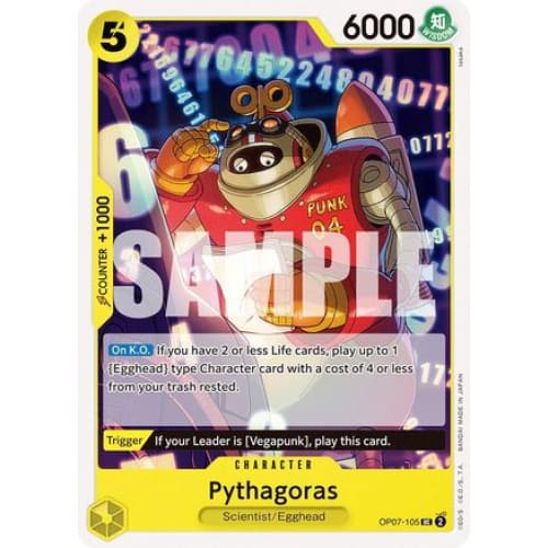 Pythagoras OP07-105 UC 500 Years in the Future - Single