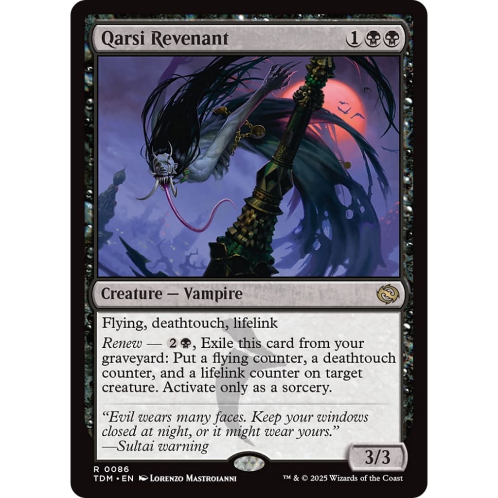 Qarsi Revenant (TDM-086) - Single