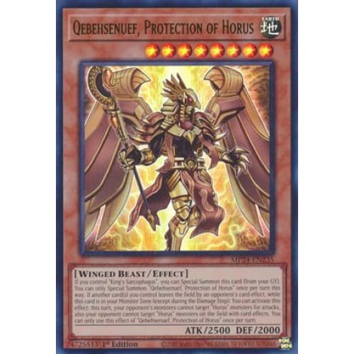 Qebehsenuef Protection of Horus - MP24-EN235 Ultra Rare 1st