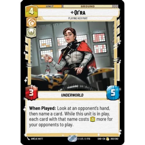 Qi’ra - Playing Her Part (202/262) - Shadows of the Galaxy