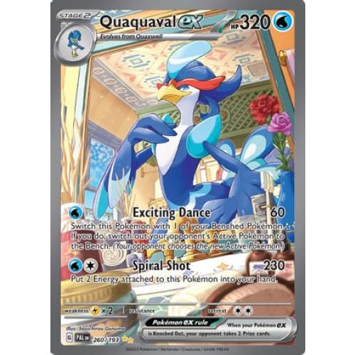 Quaquaval ex - 260/193 (260) Special Illustration Rare