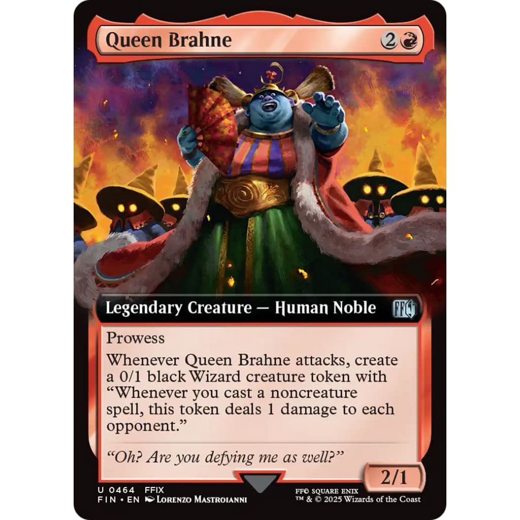 Queen Brahne (FIN-464): (Extended Art) Foil - Single