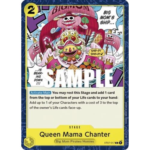 Queen Mama Chanter ST07-017 C Starter Deck 7: Big Mom
