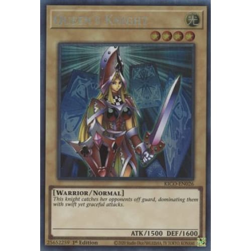 Queen’s Knight (CR) (KICO-EN026) Collector’s Rare 1st