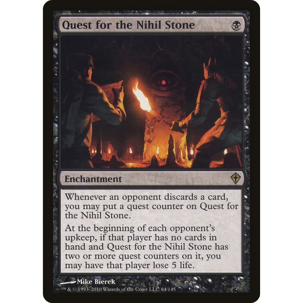 Quest for the Nihil Stone (WWK-064) - Single