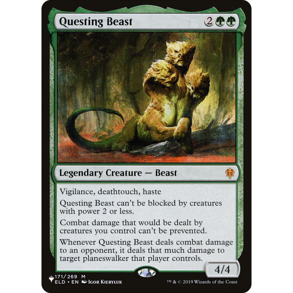 Questing Beast (PLST-ELD-171) - Single