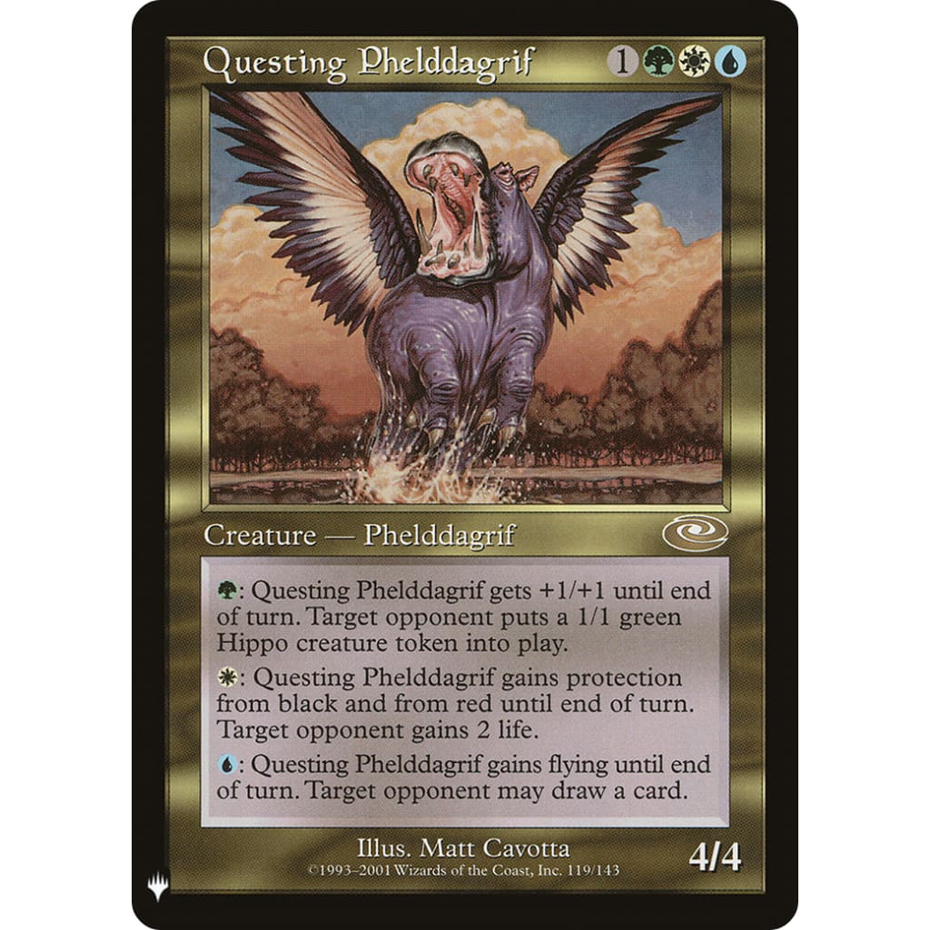 Questing Phelddagrif (PLST-PLS-119) - Single