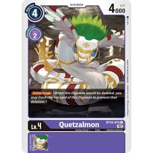 Quetzalmon - BT10-074 - Common - Single