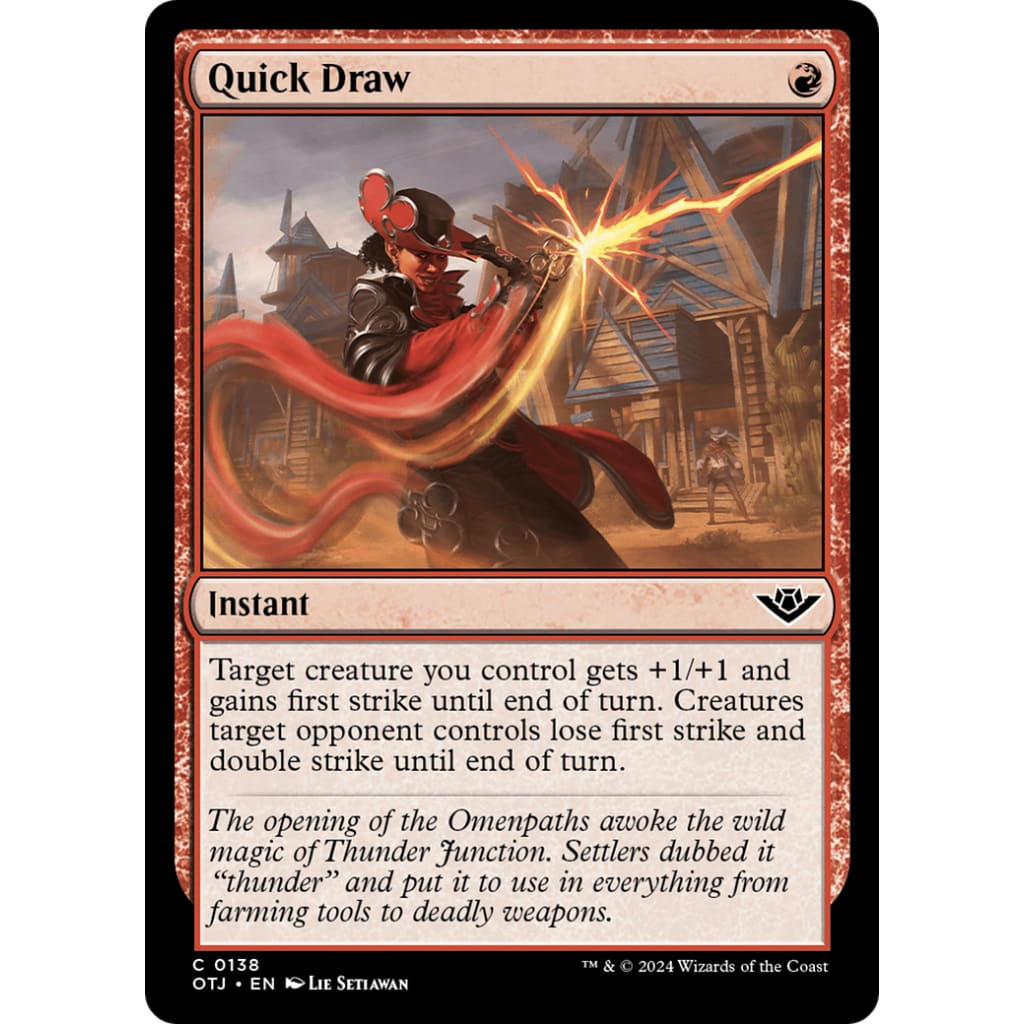 Quick Draw (OTJ-138) - Single