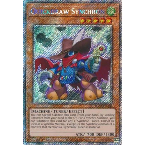 Quickdraw Synchron (Platinum Secret Rare) - RA03-EN228