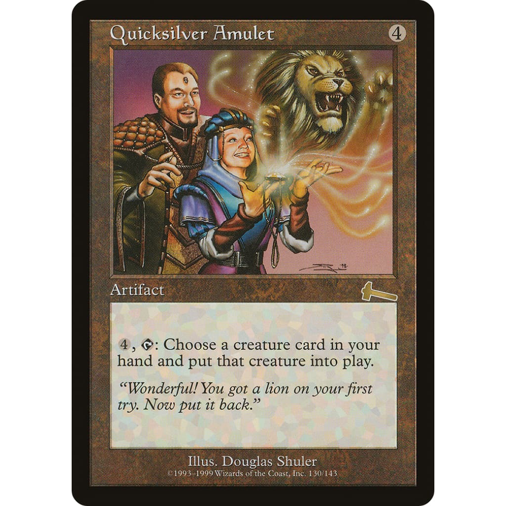 Quicksilver Amulet (ULG-130) - Single