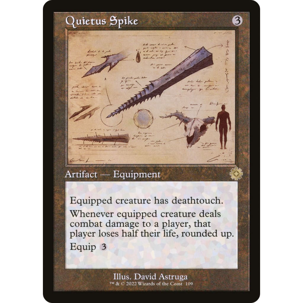 Quietus Spike (BRR-109) Foil - Single