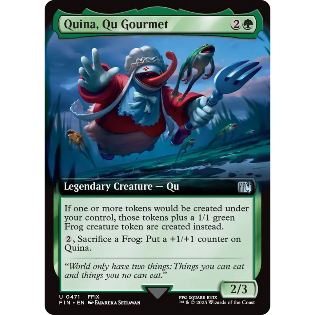 Quina Qu Gourmet (FIN-471): (Extended Art) - Single