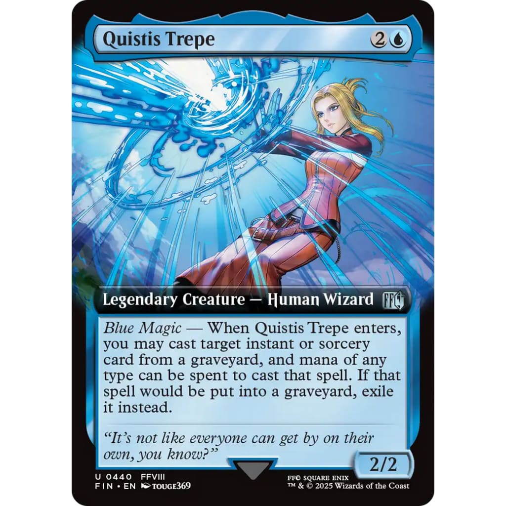Quistis Trepe (FIN-440): (Extended Art) - Single