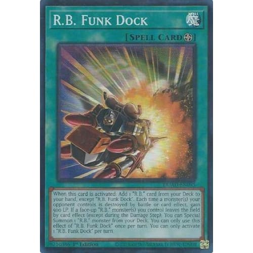 R.B. Funk Dock - DUAD-EN095 Super Rare 1st Edition - Single