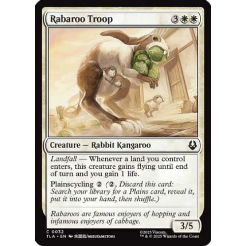 Rabaroo Troop (TLA-032) - Single