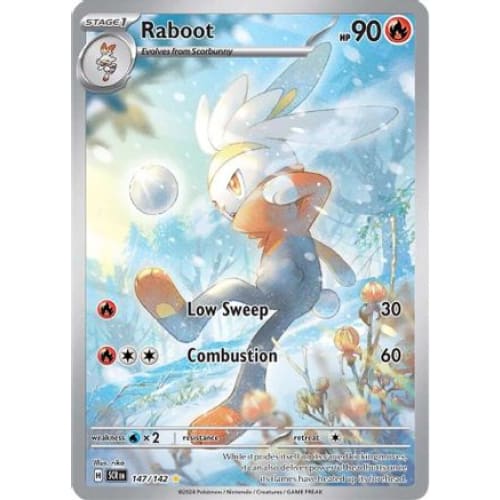 Raboot (147) Illustration Rare Holofoil - Single