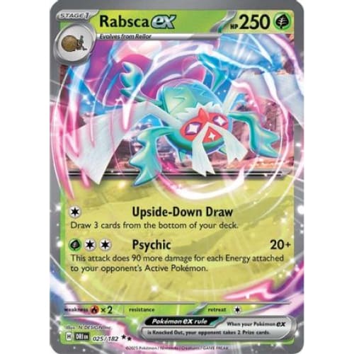 Rabsca ex (25) Double Rare Holofoil - Single