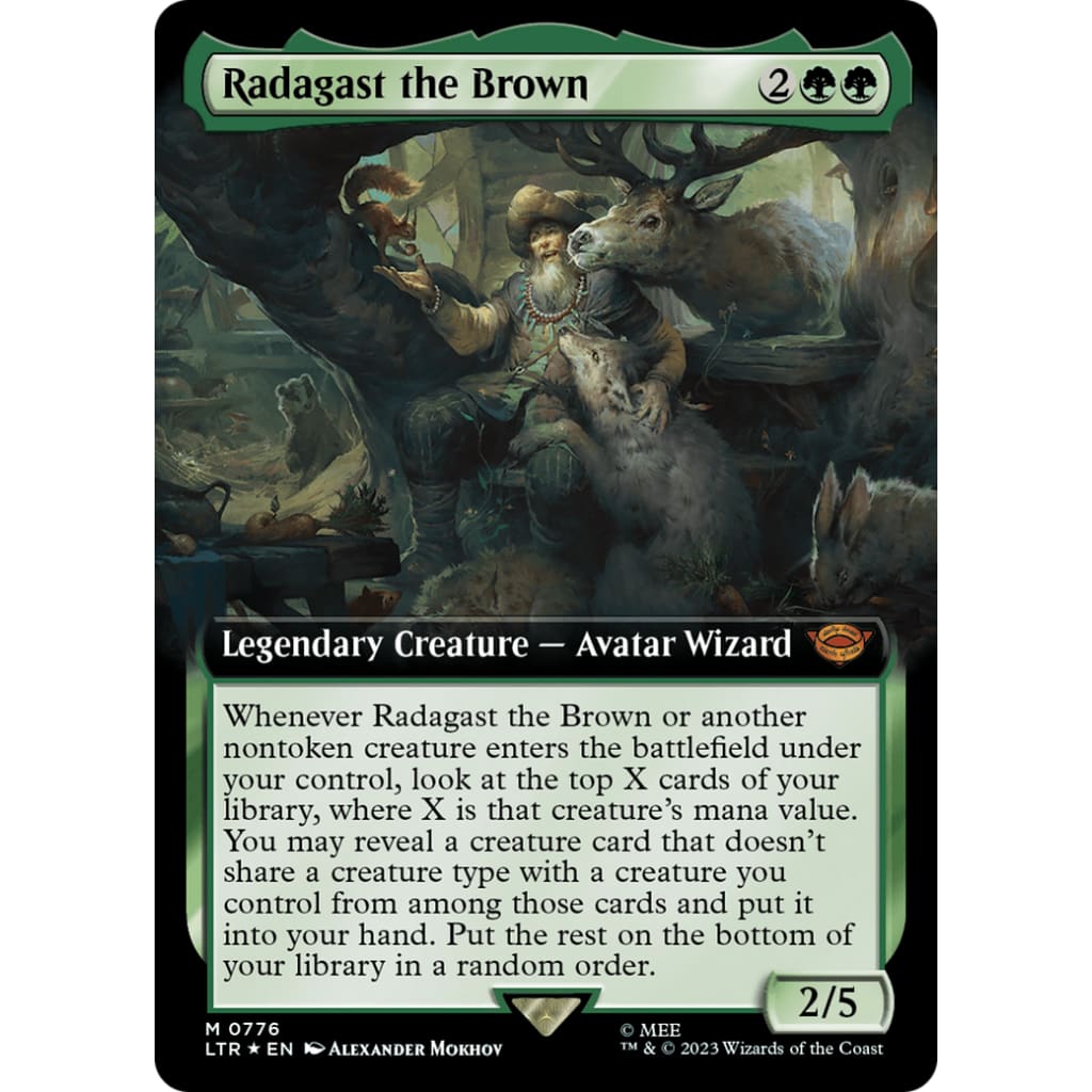 Radagast the Brown (LTR-776): (Extended Art) Foil - Single