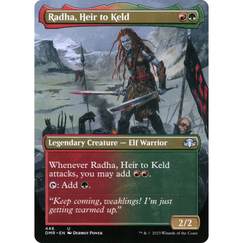 Radha Heir to Keld (DMR-446) (Borderless) Foil - Single