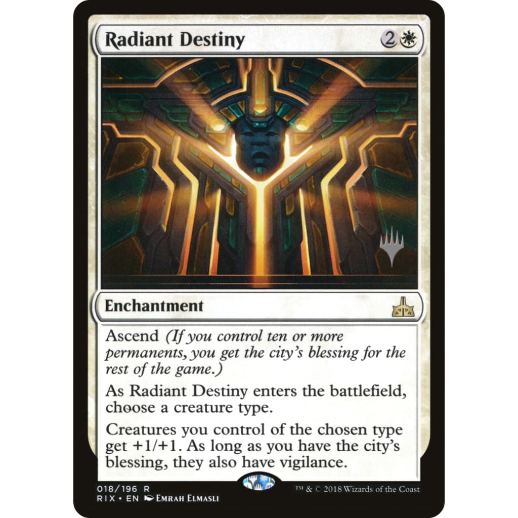 Radiant Destiny (PRIX-18P) Foil - Single