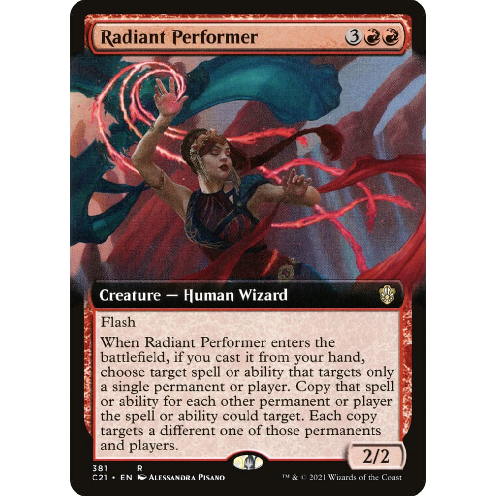 Radiant Performer (C21-381): (Extended Art) - Single