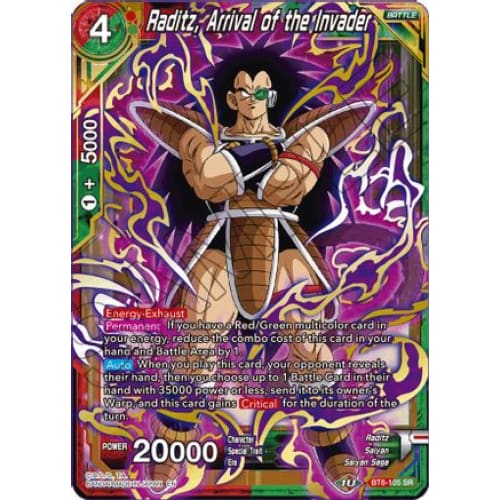 Raditz Arrival of the Invader (Malicious Machinations)
