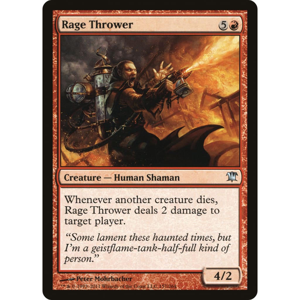 Rage Thrower (ISD-157) - Single
