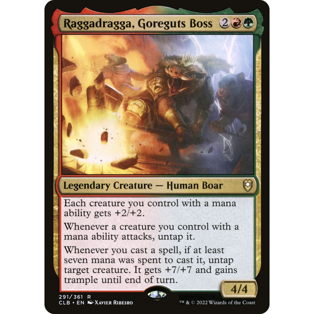 Raggadragga Goreguts Boss (CLB) Foil - Single